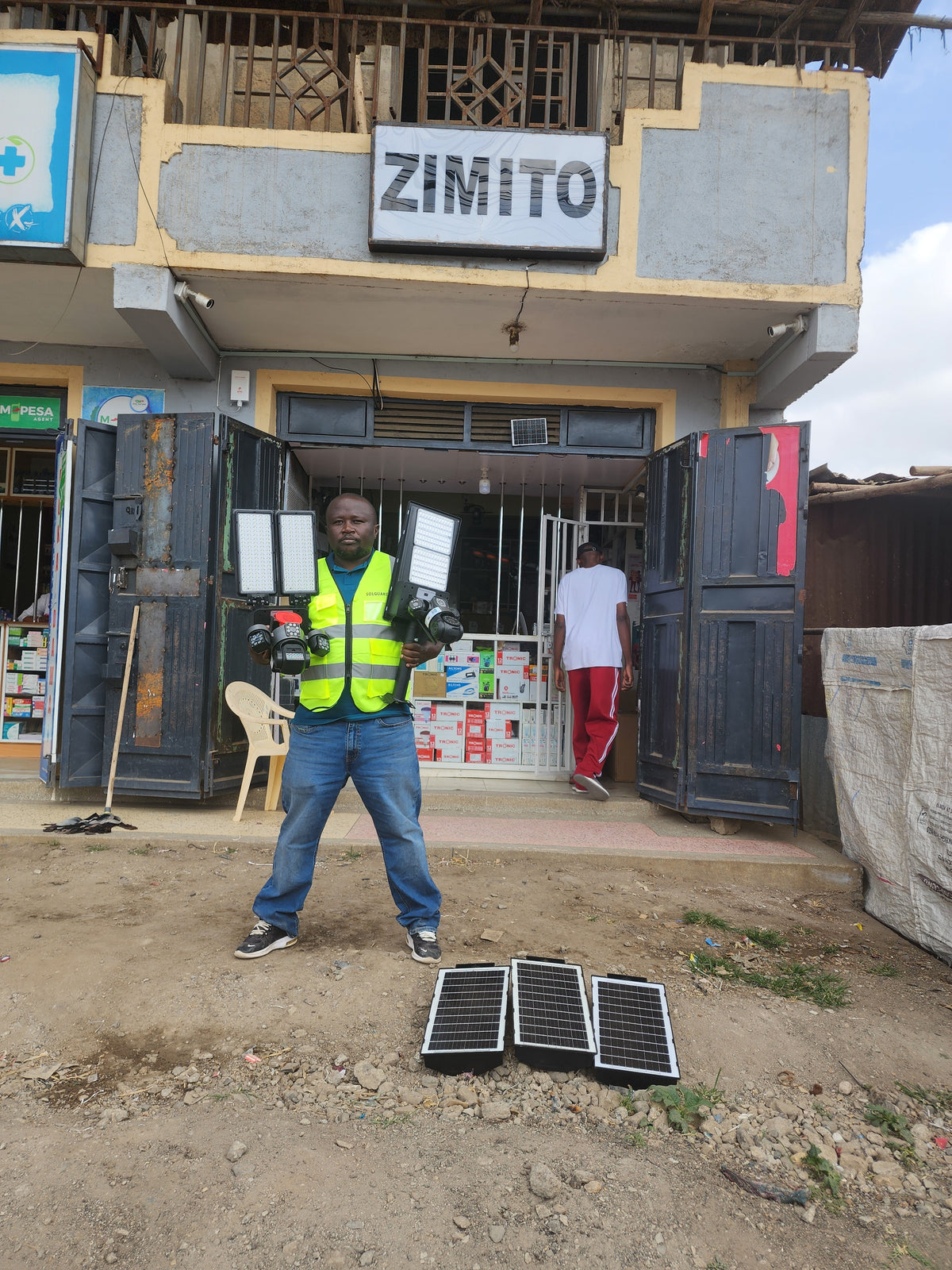 CCTV solar outdoor cameras in Kenya