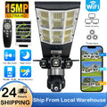 riple Lens Solar Camera Outdoor Wireless WiFi Battery Powered Home Surveillance Night Vision Security System Monitoring