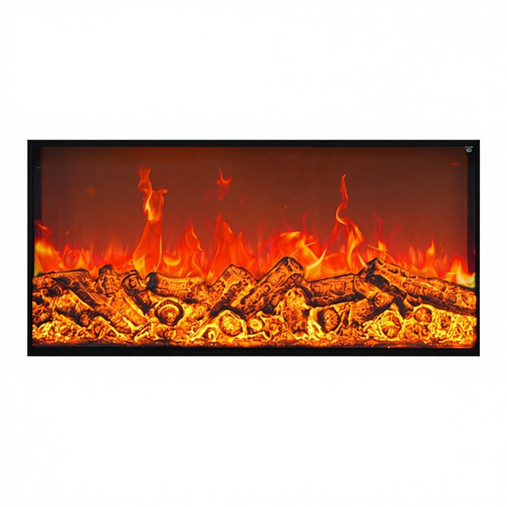 Fire Place Without Heater Luxury Modern Decorative 86cm*19cm*34cm Artificial Electric Fireplace