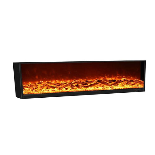Decorative Electric Fireplace in Kenya | Large Luxury Modern Artificial Flame, No Heater – 126cm x 19cm x 42cm | Large Electric Fireplace in Kenya | Modern Decor, No Heat ZIMITO
